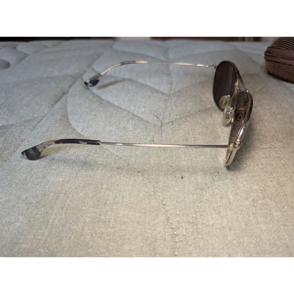 MAUI JIM Baby Beach MJ 245-17 Silver with Grey POLARIZED Sunglasses JAPAN